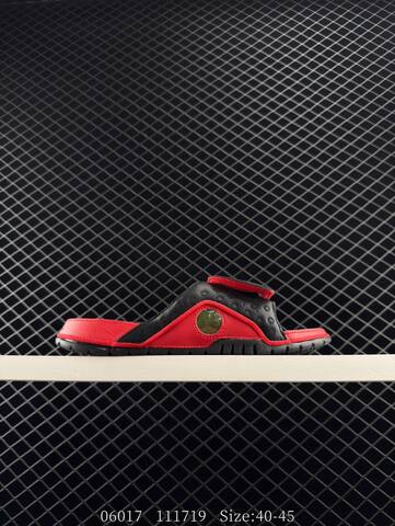 Jordan Hydro XIII Retro White Red Black EU 36-45 Slides - Unisex (BS-81188)
