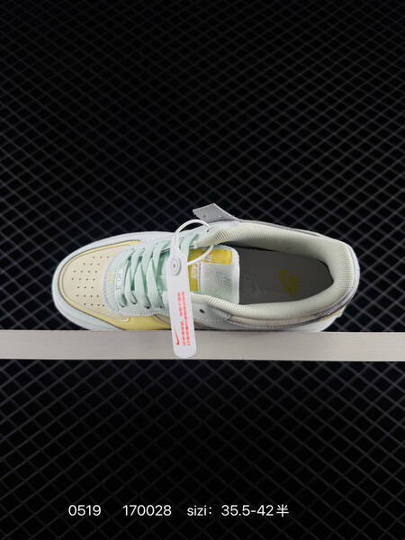 Nike Air Force 1 Shadow white pale yellow mint cream EU 35 5-42 lifestyle