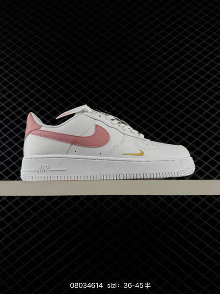 Nike Air Force 1 Low white grey pink red gold EU 36-45 lifestyle
