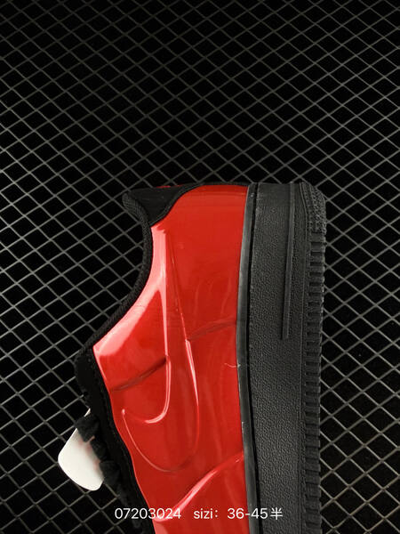 Nike Air Force 1 07 LV8 red black white EU 36-45 lifestyle