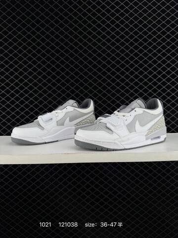 Jordan Air Jordan Legacy 312 Low White Light Grey Dark Grey Red EU 36-47 Basketball Shoe - Unisex (BS-80469)