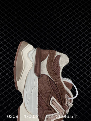 New Balance 9060 Brown Off White Beige EU 36-46 5 Sneaker - Unisex (BS-82325)