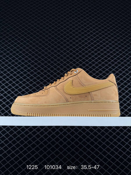 Nike Air Force 1 07 wheat tan gum 35 5-47 casual lifestyle