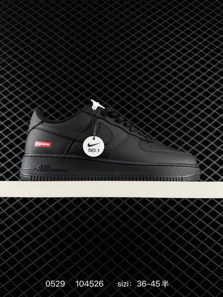 Nike Air Force 1 Low Supreme DN1555 200 black wheat red white EU 36-45 skate