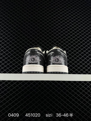 Jordan Air Jordan 1 Low Black White Light Pink Sail EU 36-46 Sneaker - Unisex (BS-79522)