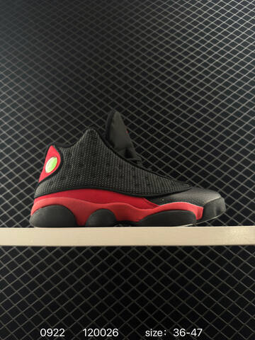 Jordan Air Jordan 13 Retro Black Red EU 36-47 Basketball Shoe - Unisex (BS-80657)