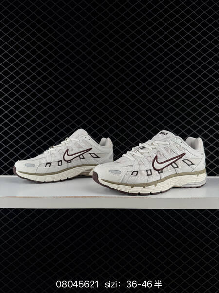 Nike P-6000 HF0728-201 white brown khaki EU 36-46 running