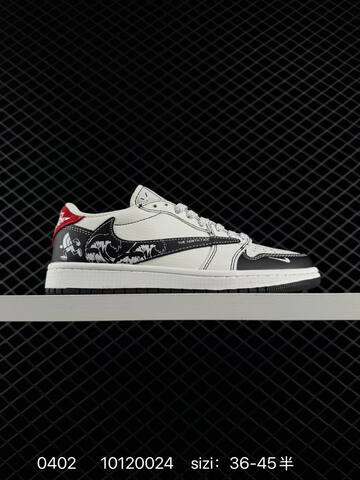 LN Travis Scott x Fragment Design x Jordan Air Jordan 1 Low OG SP Lifestyle (BS-72324)