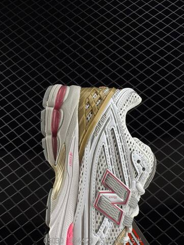 New Balance 1906R White Gold Silver Pink EU 36-45 Running Shoe - Unisex (BS-83378)