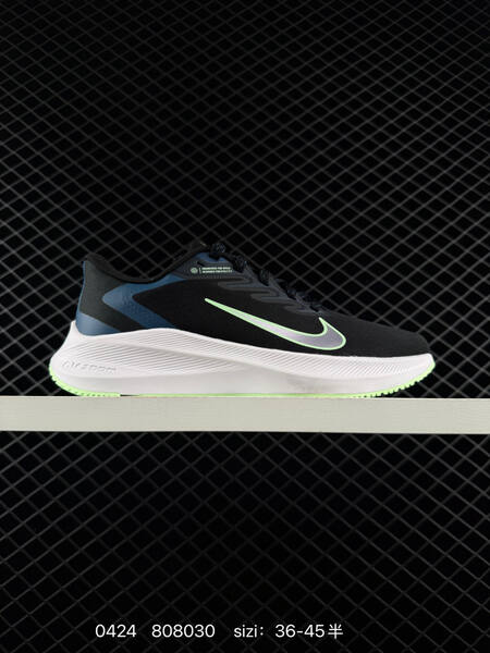 Nike Air Zoom Winflo 7 Multiple colorways including white teal red triple black white lime green black white orange EU 36-45 with half sizes running lifestyle