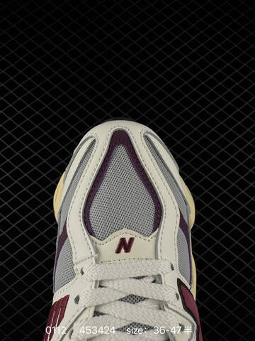 New Balance 9060 White Grey Purple Cream Black EU 36-47 Sneaker - Unisex (BS-82402)