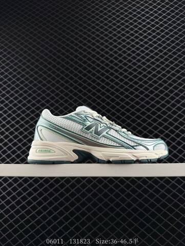 New Balance 740 U740SG2 White Blue Silver EU 36-46 5 Running Shoe - Unisex (BS-83319)