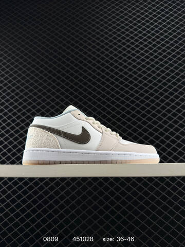 Jordan Air Jordan 1 Low White Red Sail EU 36-46 Sneaker - Unisex (BS-80949)