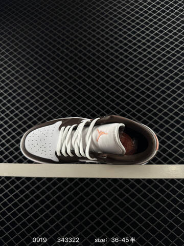 Jordan Air Jordan 1 Low White Brown Peach EU 36-45 Sneaker - Unisex (BS-80672)