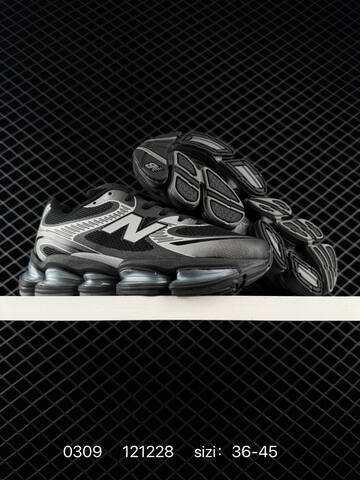 New Balance 2000 Black Silver EU 36-45 Running Shoe - Unisex (BS-82322)