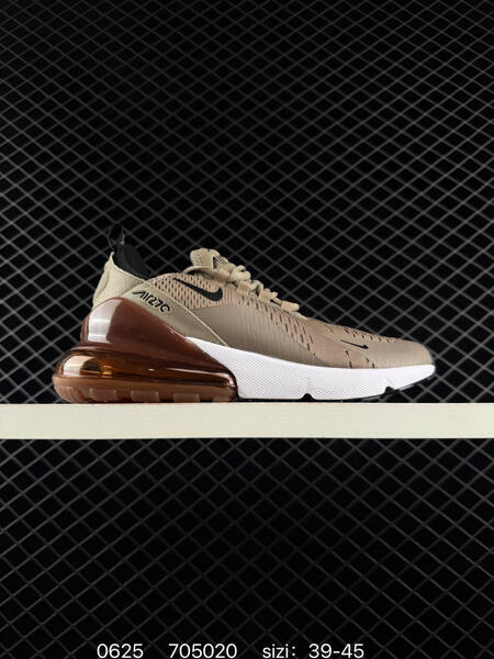 Nike Air Max 270 black khaki white brown EU 39-45 running shoe