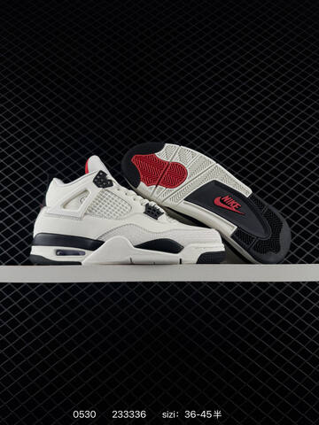 Air Jordan 4 Retro Sierra Red WMNS AIR JORDAN 4 Aj4 Lifestyle (BS-79202)
