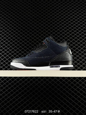 Levi s x Air Jordan 3 Retro SP AIR JORDAN 3 Aj3 3 Air Jordoan Lifestyle (BS-78943)