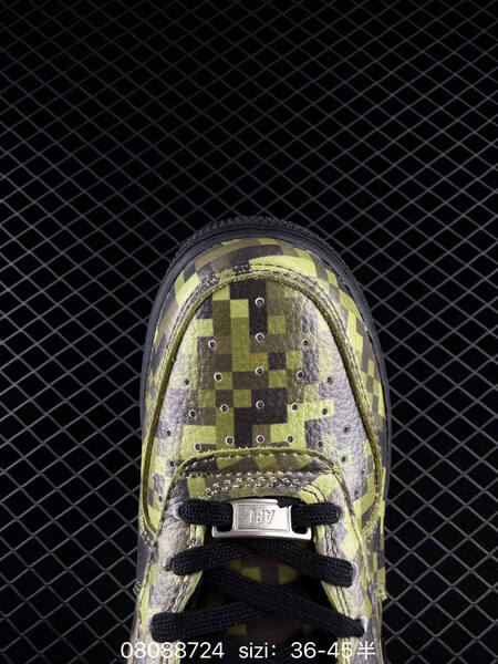 Nike Air Force 1 07 black lime green metallic silver EU 36-45 lifestyle