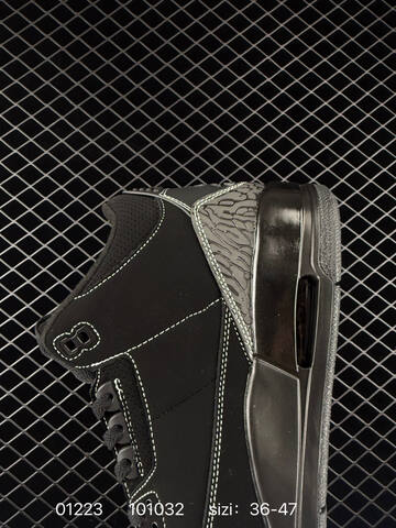 Jordan Air Jordan 3 Retro SE Black Dark Grey EU 36-47 Basketball Shoe - Unisex (BS-79784)