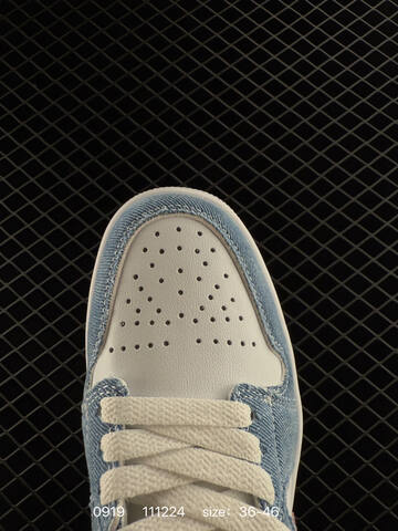 Jordan Air Jordan 1 Low White Light Blue Pink EU 36-46 Sneaker - Unisex (BS-80678)
