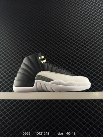 Jordan Air Jordan 12 Retro White Purple Black Red Grey EU 40-48 Basketball Shoe - Men's (BS-80625)