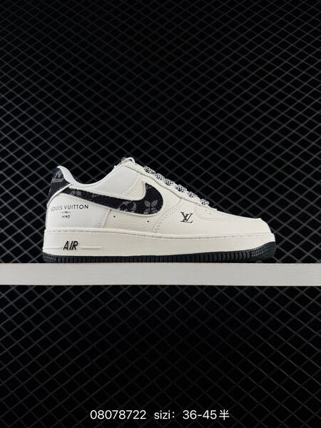 Nike Air Force 1 07 off white black EU 36-45 lifestyle