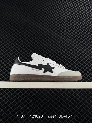 A Bathing Ape x Adidas Originals Samba JR9245 36 36 5 Lifestyle - Women's (BS-77379)