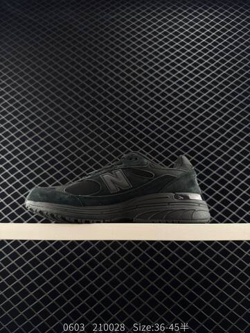 New Balance MR993 Triple Black EU 36-45 Running Shoe - Unisex (BS-83367)