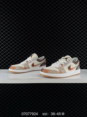 Air Jordan 1 Low SE Multi-Color Distressed AIR JORDAN 1 Aj1 1 Jord Lifestyle (BS-79020)