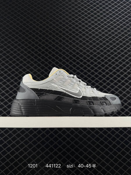 Nike P-6000 Grey Black Light Yellow EU 40-45 5 running lifestyle