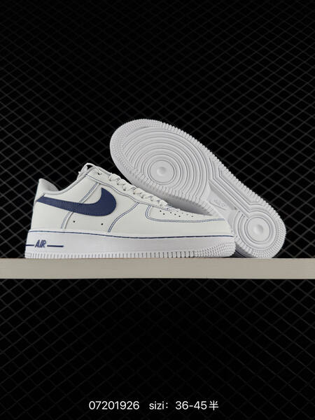 Nike Air Force 1 07 white black navy blue EU 36-45 casual