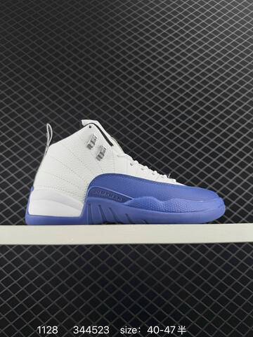 Jordan Air Jordan 12 Retro Black Red White Blue EU 36-47 Basketball Shoe - Unisex (BS-80162)