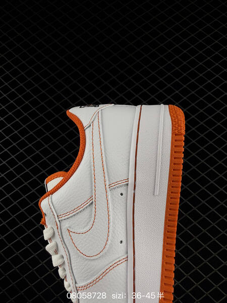 Nike Air Force 1 Low 07 white orange EU 36-45 lifestyle