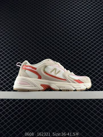 New Balance 530 Beige White Pink Orange EU 36-41 5 Sneaker - Unisex (BS-83331)
