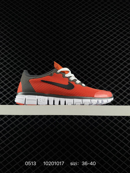 Nike Free 3 0 orange grey white black pink EU 36-40 running