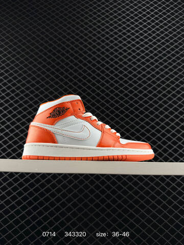 Jordan Air Jordan 1 Mid White Yellow EU 36-46 Basketball Shoe - Unisex (BS-81066)