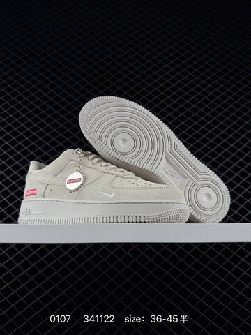 Nike Air Force 1 07 Grey Green Suede 36-45 Lifestyle - Unisex (BS-73249)