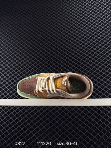 Jordan Air Jordan 1 Low DZ7292-831 Brown Tan Green Beige Gum EU 36-45 Sneaker - Unisex (BS-80825)