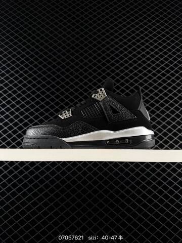 Air Jordan 4 Retro Black Cat AIR JORDAN 4 Aj4 4 Replica Lifestyle (BS-79025)