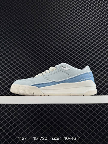 Jordan Air Jordan 4 Retro Flight Court Light Blue White Off White EU 40-46 Skate Shoe - Men's (BS-80179)