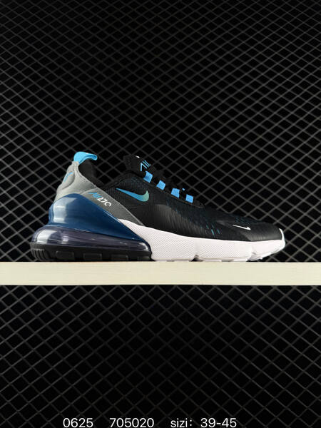 Nike Air Max 270 black khaki white brown EU 39-45 running shoe