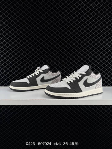 Air Jordan 1 Low AIR JORDAN 1 HF3148-106 Size 36-46 507024 120 Lifestyle - Unisex (BS-79423)