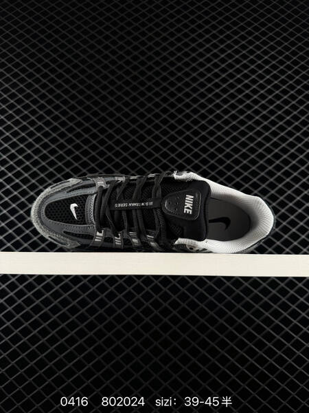 Nike P-6000 Black Dark Grey White EU 39-45 half sizes available lifestyle