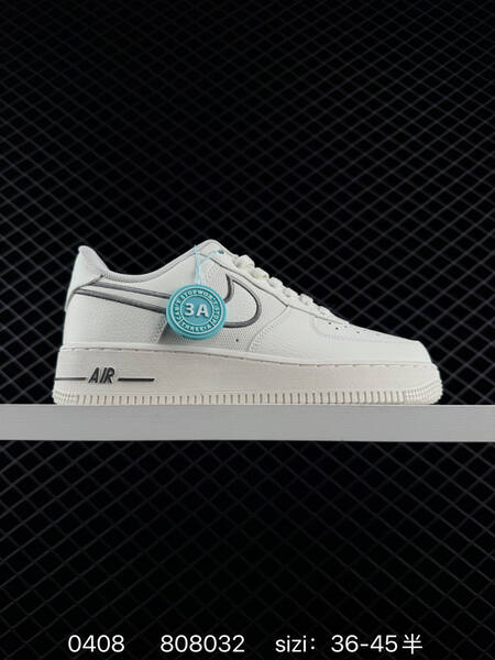 Nike Air Force 1 07 Low Multiple colorways Sail Dark Grey Wolf Grey White Sail Grey Black Grey Yellow EU 36-45 half sizes available lifestyle