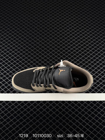 Jordan Air Jordan 1 Low Khaki Black EU 36-45 Sneaker - Unisex (BS-80030)