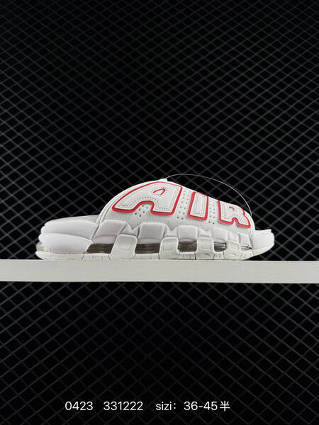 Nike Air More Uptempo Slide Multiple colorways black white black white black white red EU 36-45 with half sizes casual black white black white white black lifestyle