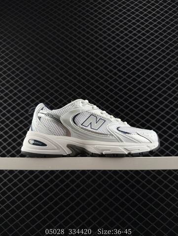 New Balance 530 White Silver Pink EU 36-45 Running Shoe - Unisex (BS-83387)