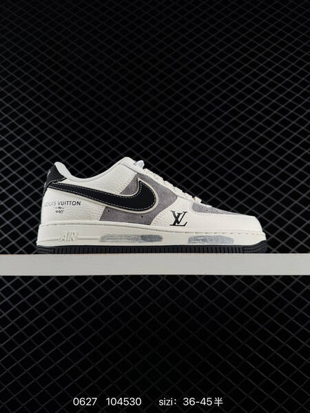 Nike Air Force 1 07 LV8 off white black gray EU 36-45 sneaker