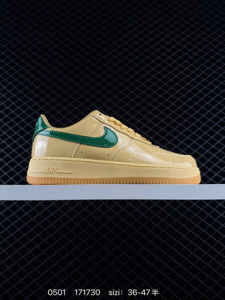 Nike Air Force 1 07 LV8 yellow green EU 36-47 5 lifestyle